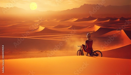 sunset in the desert © Philipp