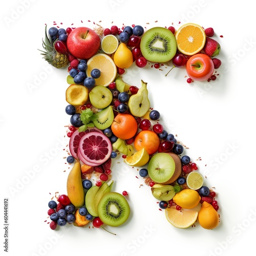 letter  alphabet  fruit  food  apple  orange  fresh  isolated  healthy  grape  banana  fruits  grapes  pineapple  diet  green  kiwi  white  ripe  red  pear  strawberry  generative ai