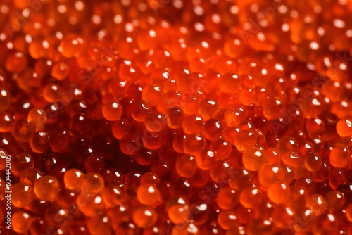 red caviar , macro shot .Neural network AI generated Generative AI