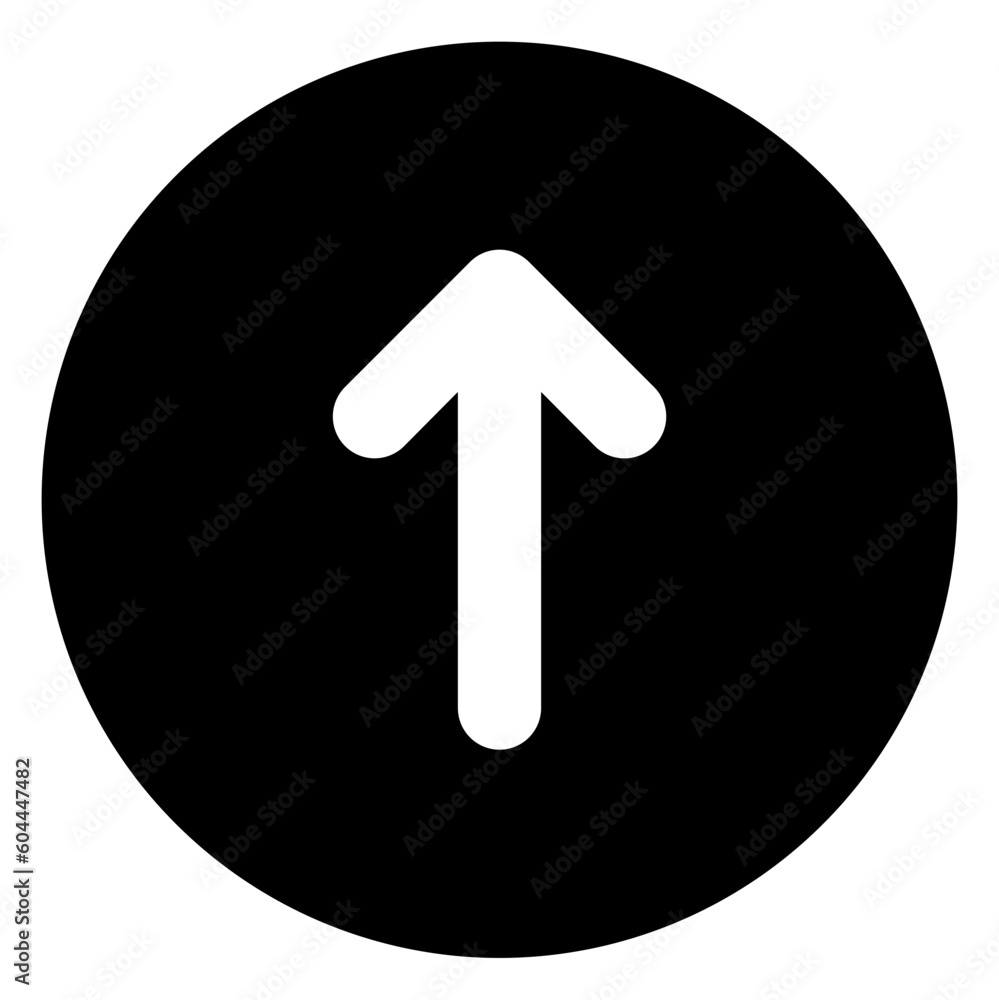 upload arrow circle solid Glyph icon upload arrow circle solid Glyph icon