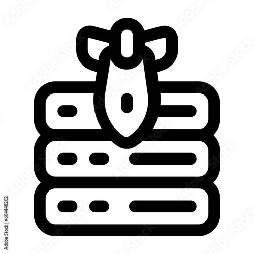 ddos server attack outline icon