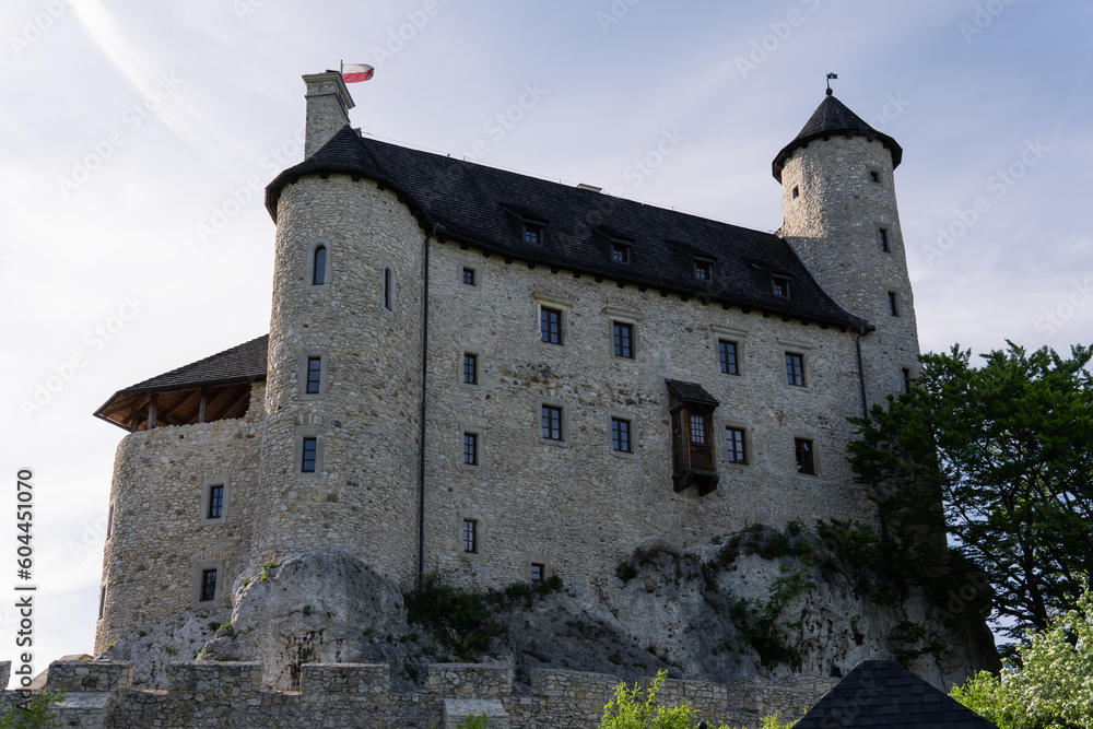 Royal Castle Bobolice, Poland, medieval monument Royal Castle Bobolice, Poland, medieval monument