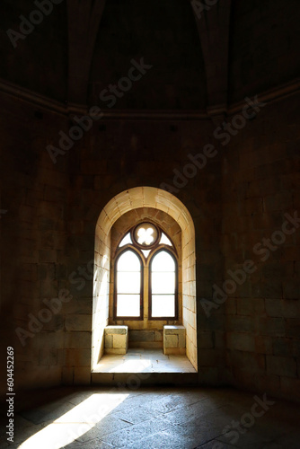  Beja Small town in Portugal Castle architecture window © Mihaela