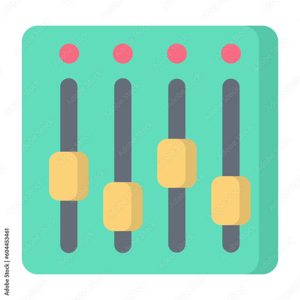Equalizer Flat Icon Equalizer Flat Icon