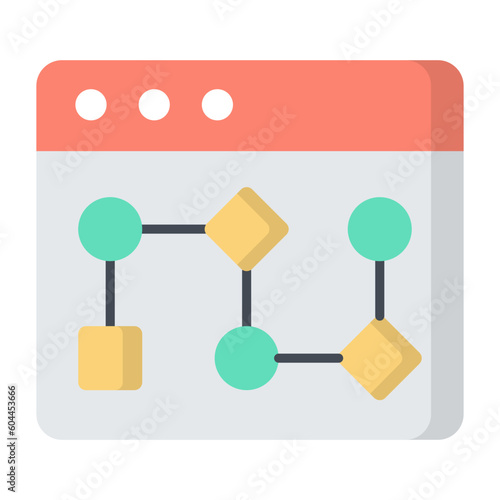 Workflow Flat Icon