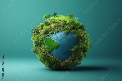 AI Generated World Environment Day Eco Go Green Environment background