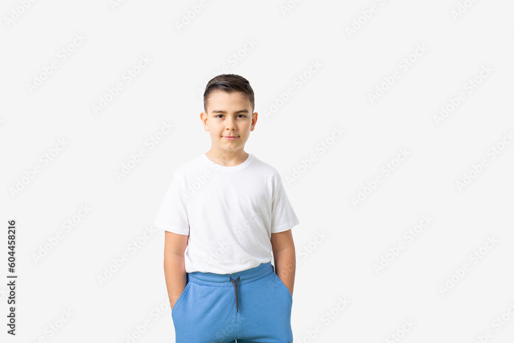 isolated image of a cute boy white skin, dark hair isolated image of a cute boy white skin, dark hair
