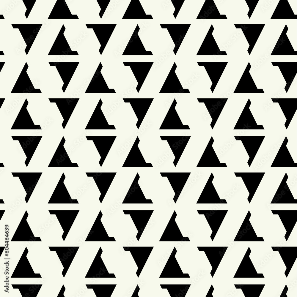 Vector monochrome geometric pattern in simple graphic design. Fashion trendy geometry. Vector monochrome geometric pattern in simple graphic design. Fashion trendy geometry.
