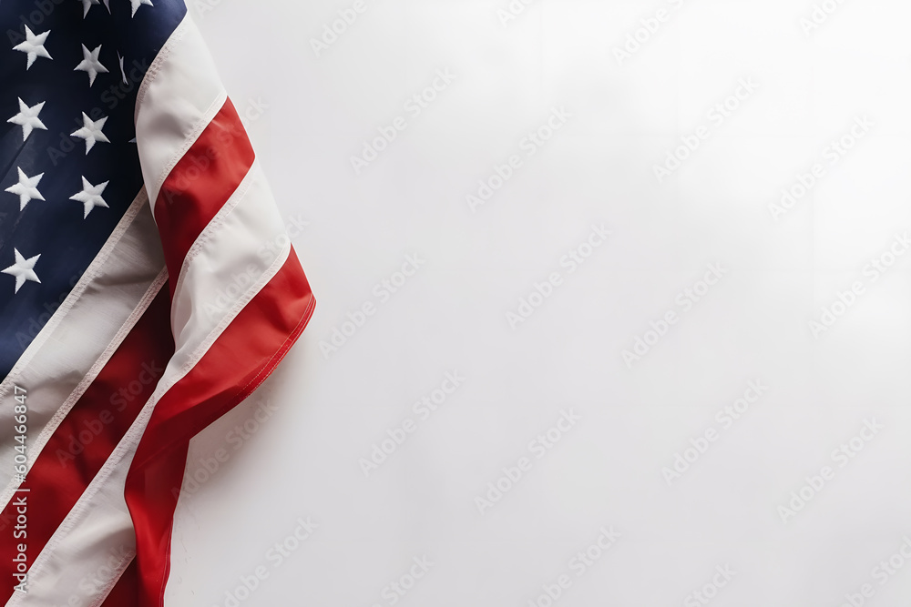 Fototapeta premium July 4th American Independance Day concept, Generative AI