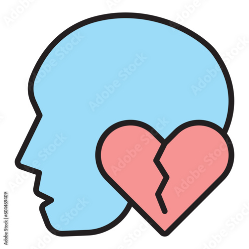 brain, head, health, storming , mental illness, mental health icon