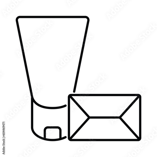 cosmetic, cream, face wash cream, cosmetic cream icon