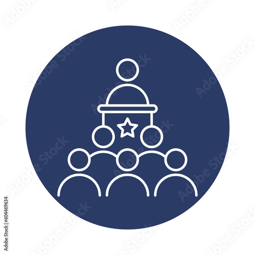 politician, man, speech, teaching, politician conference icon