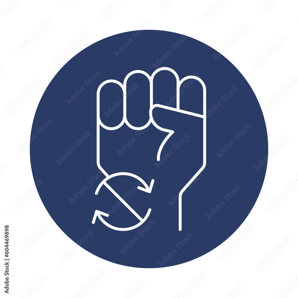 Obraz premium protest demonstration recreation protest and demonstration icon