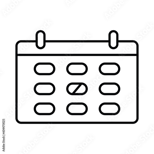 calendar, schedule, restaurant event date icon