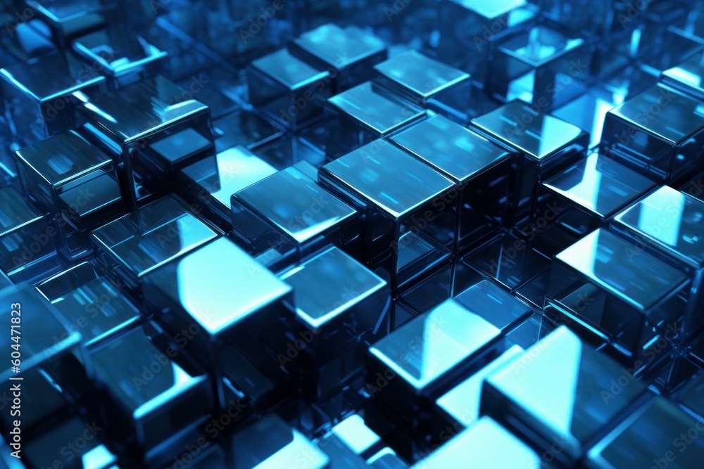 Abstract futuristic glass background or backdrop. AI generated, human enhanced Abstract futuristic glass background or backdrop. AI generated, human enhanced