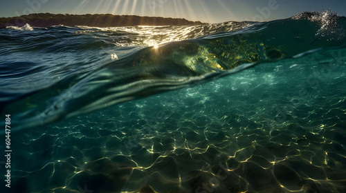 海底からの魅惑的な光景 No.006 | Captivating Sight from Beneath the Sea Generative AI