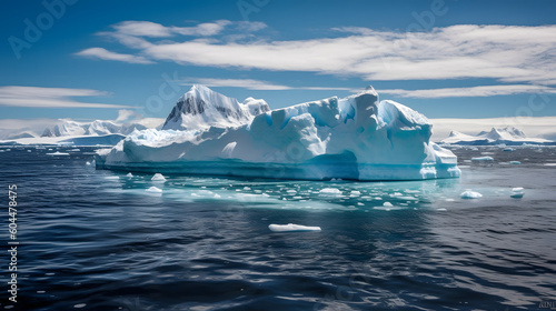 輝く南極の氷原 No.019 | Glistening Antarctic Icefields Generative AI