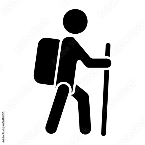 hiking icon