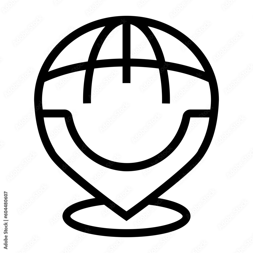 world grid icon