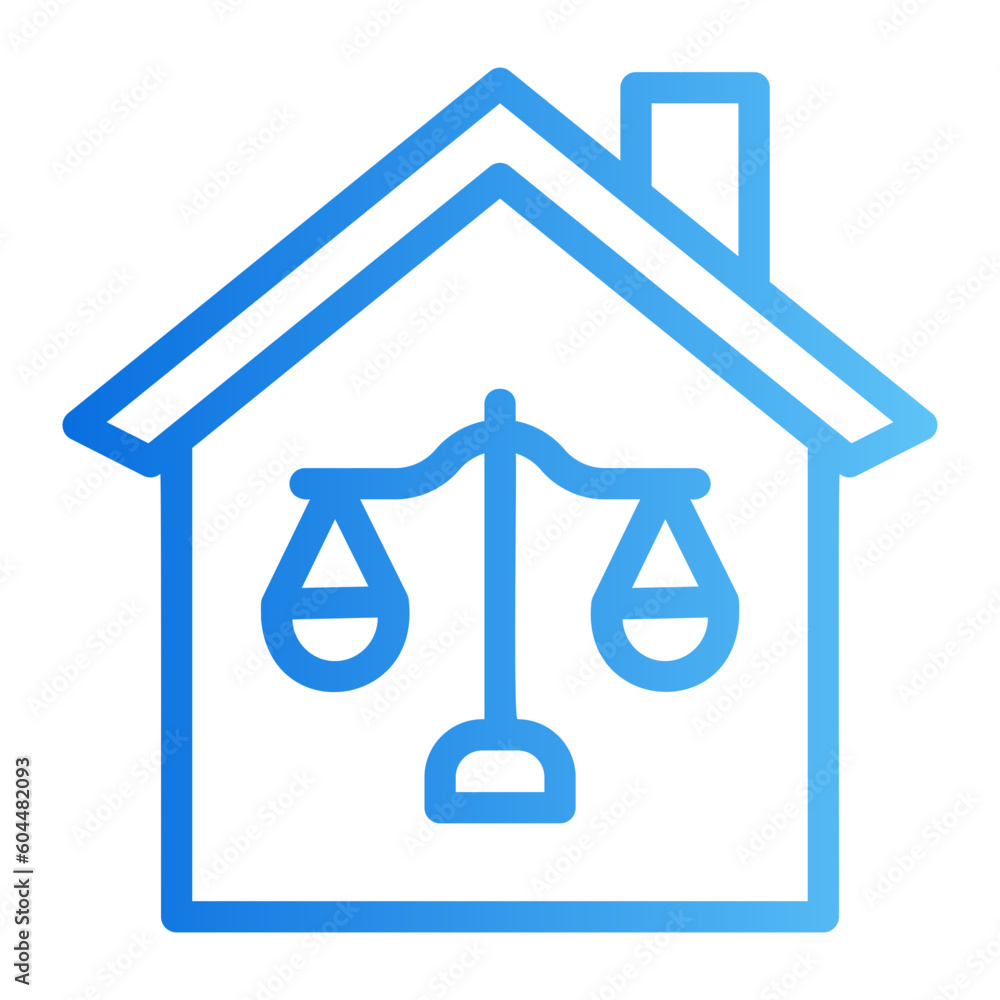 properrty law gradient icon properrty law gradient icon