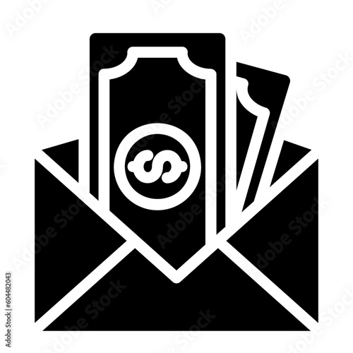 bribe glyph icon