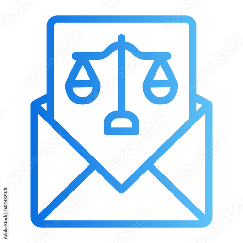 mail gradient icon