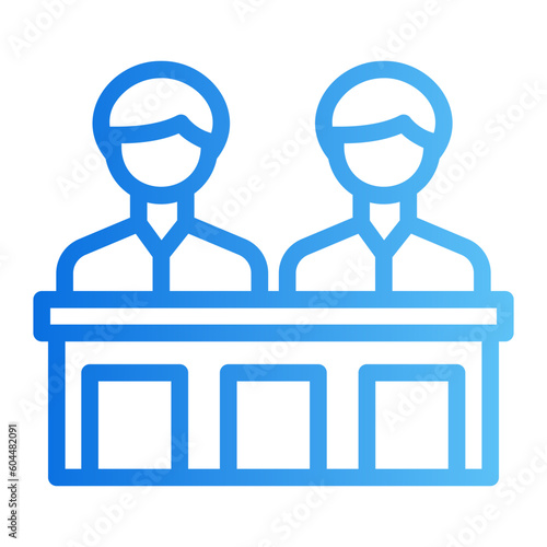 jury gradient icon