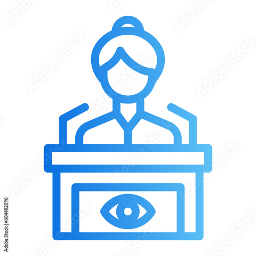 witness gradient icon