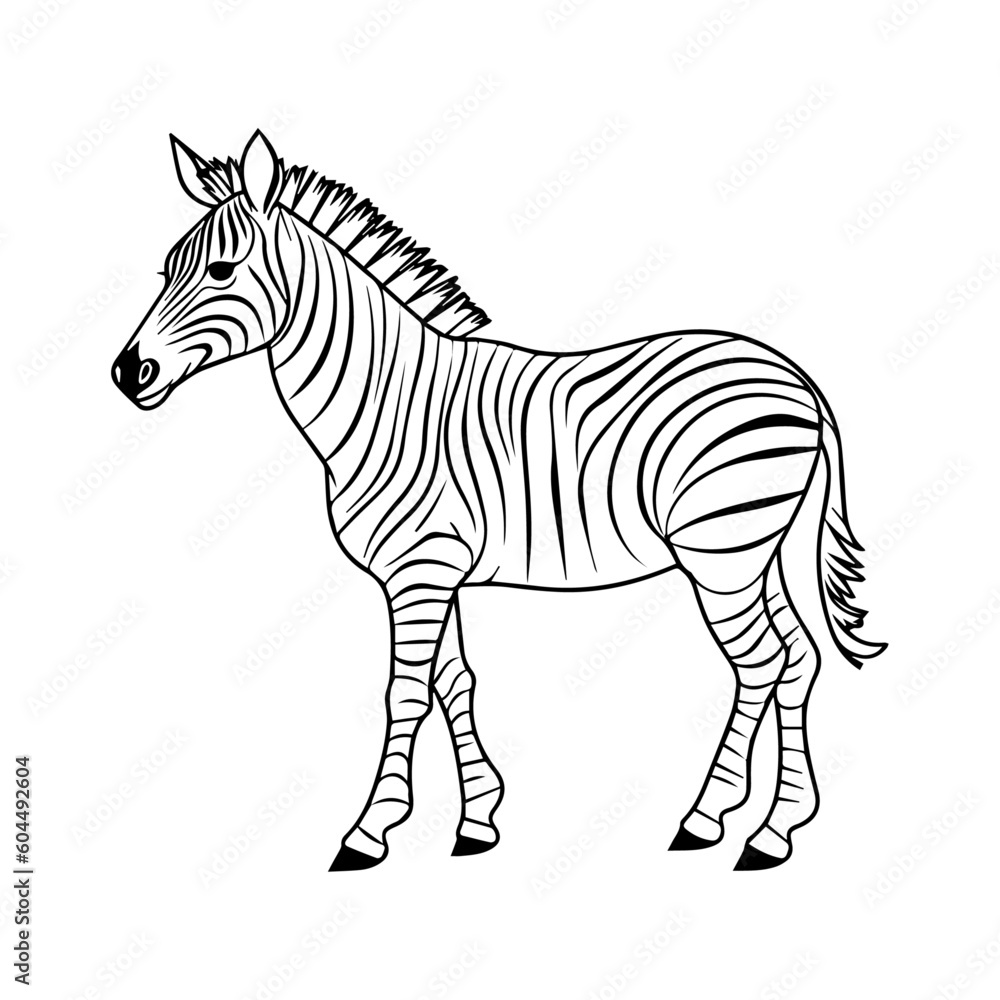 Fototapeta premium cartoon, vector, for coloring
