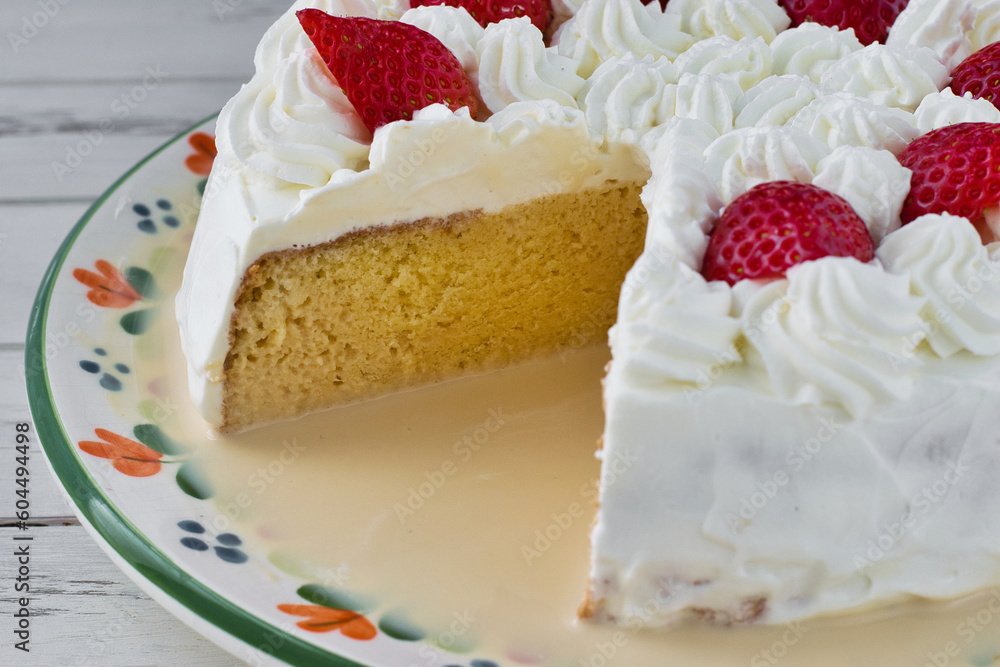 コカ・コーラ トレス レチェ ケーキのレシピ