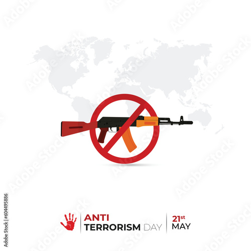 National Anti Terrorism Day Social Media Post