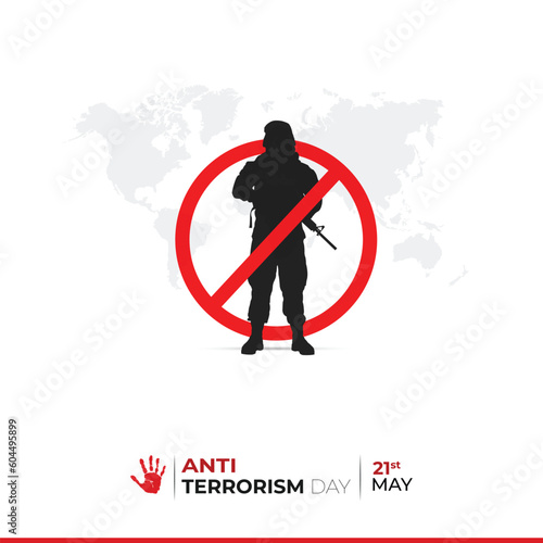 National Anti Terrorism Day Social Media Post