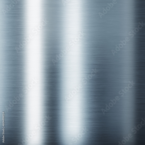 Silver metal background. Brushed metallic texture. 3d rendering