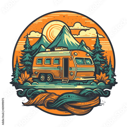 landscape trailer camping
