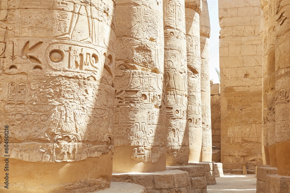 Karnak Temple's Magnificent Hypostyle Hall Karnak Temple's Magnificent Hypostyle Hall
