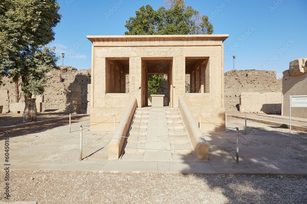 Fototapeta premium The White Chapel of Senusret I at Karnak