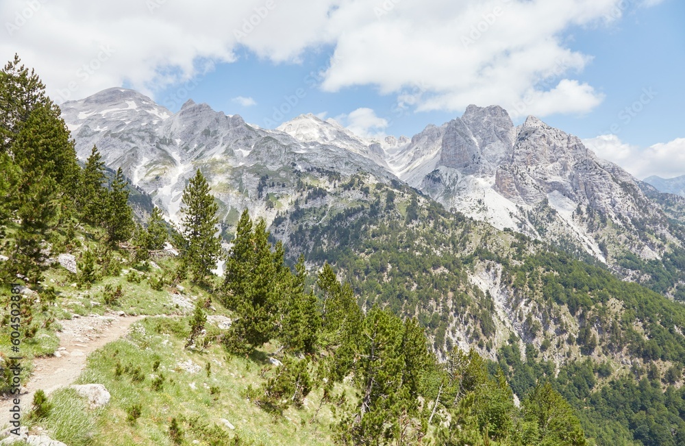 The Scenic Hike from Valbona to Theth in Northern Albania