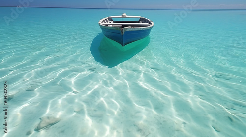 flying boat above the water surface