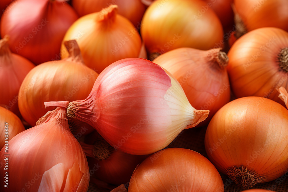 A background photo of onions, onions Pattern Background, Generative AI A background photo of onions, onions Pattern Background, Generative AI
