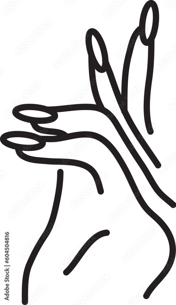 Obraz premium hand icon 