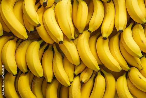 A background photo of bananas  Generative AI