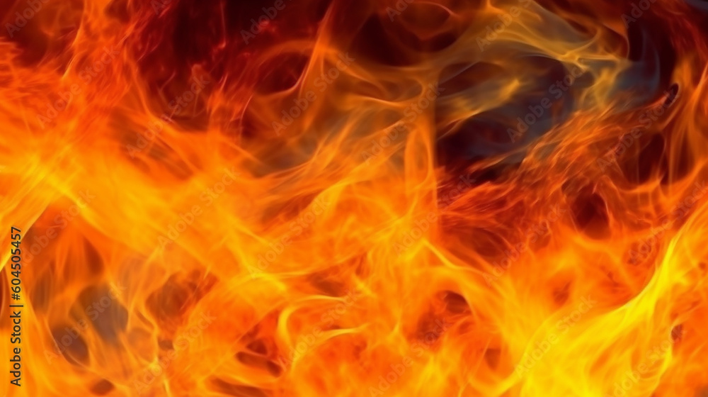 Blurred natural flame flame surface for flame background,Generative AI Blurred natural flame flame surface for flame background,Generative AI