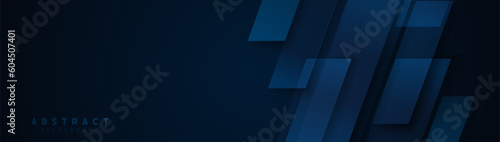 Abstract dark blue geometric diagonal background. Minimal landing page.Business banners, flyers, and presentations. Vector illustration