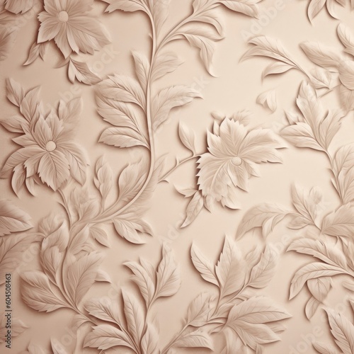 seamless white floral pattern