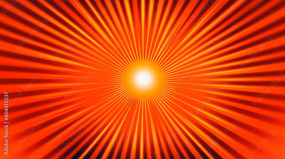 Orange modern abstract background elegant neon light Generative Ai