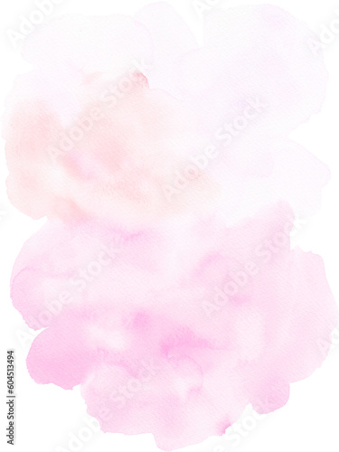 Pink watercolor texture hand-painted