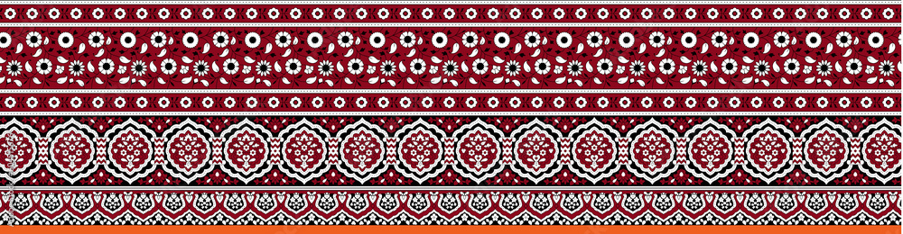 ajrak shawl design