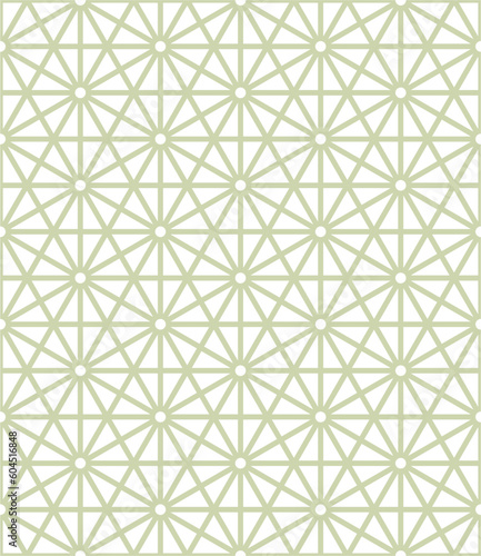 A seamless pattern with geometric shapes