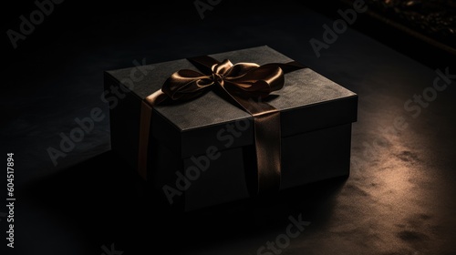 Beautiful luxury gift boxes. generative ai © megavectors