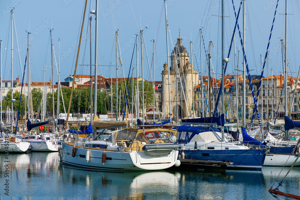 La Rochelle city and port- France